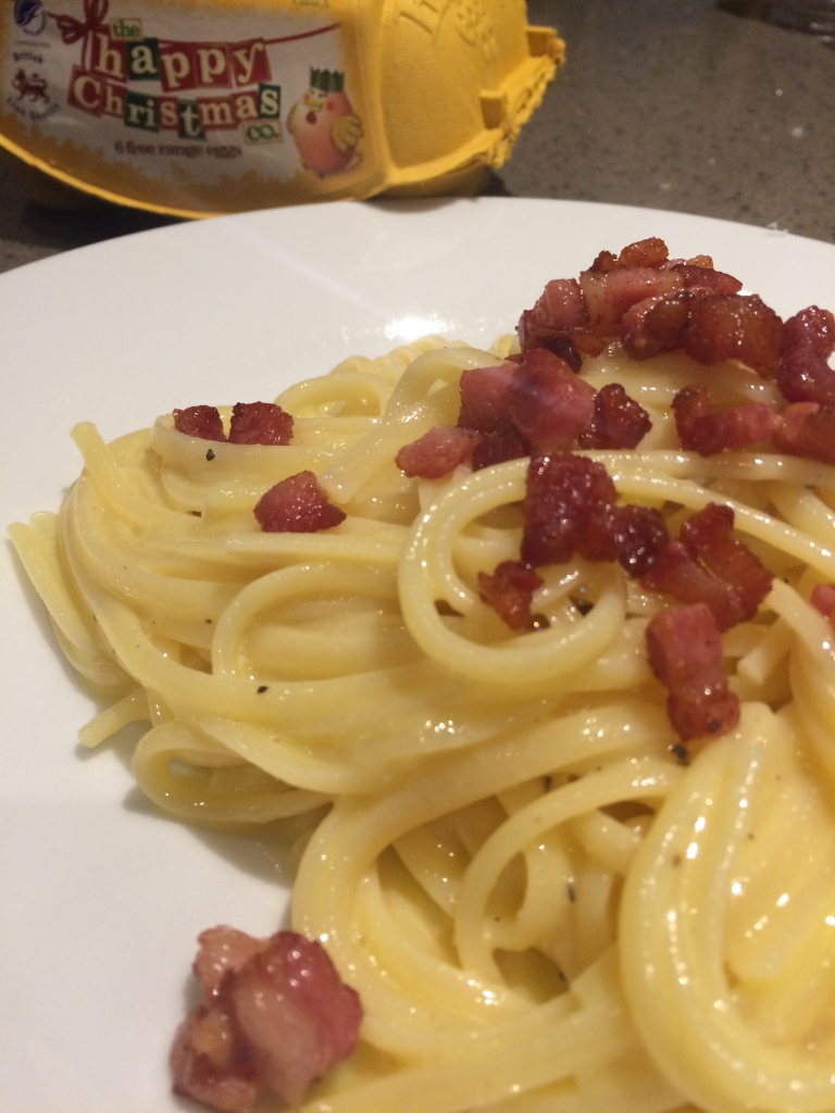 Carbonara pasta