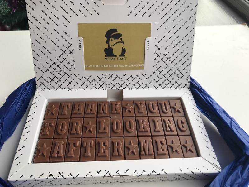 Say it with chocolate! – Mamma wears Prada